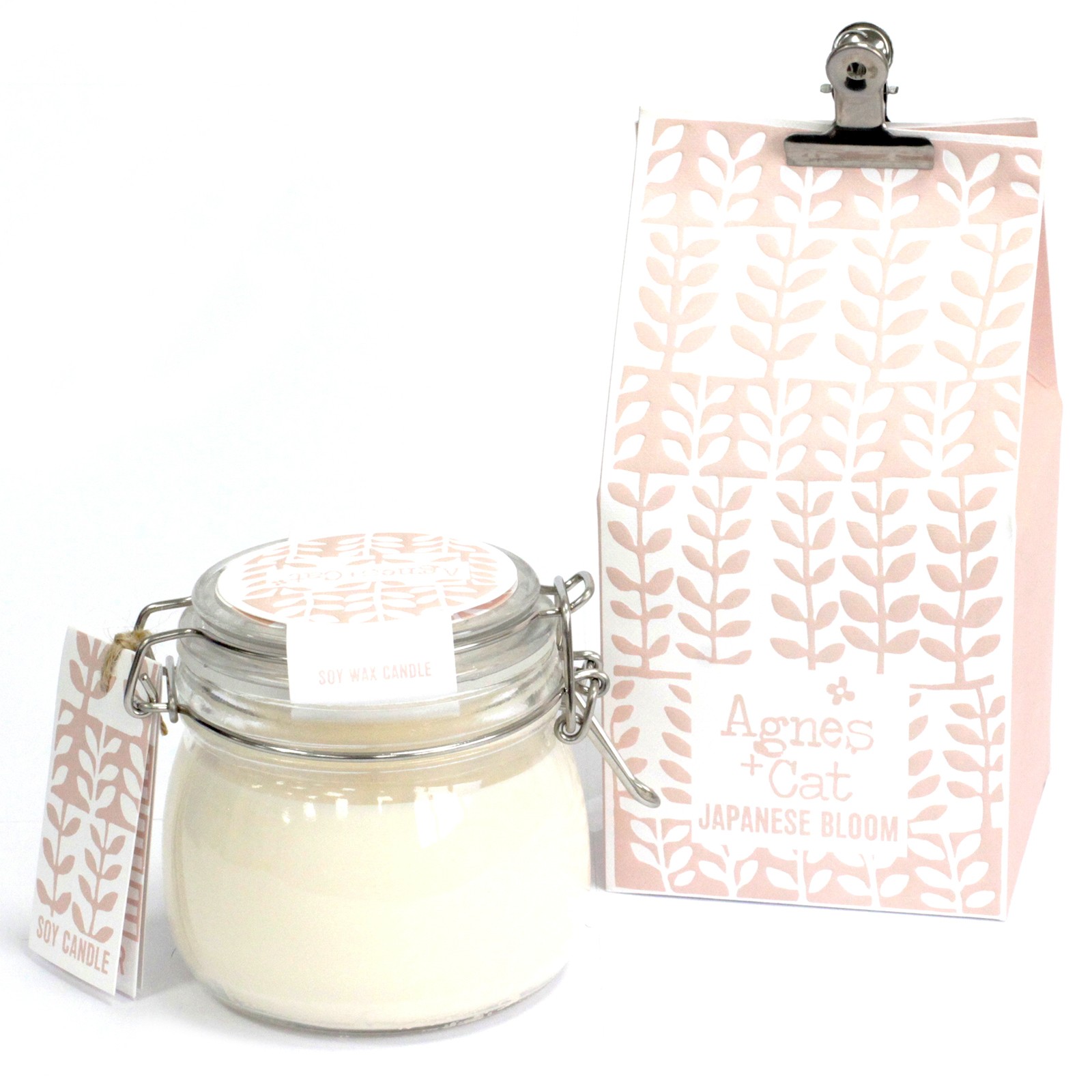 Agnes + Cat Kilner Jar Candle - Japanese Bloom